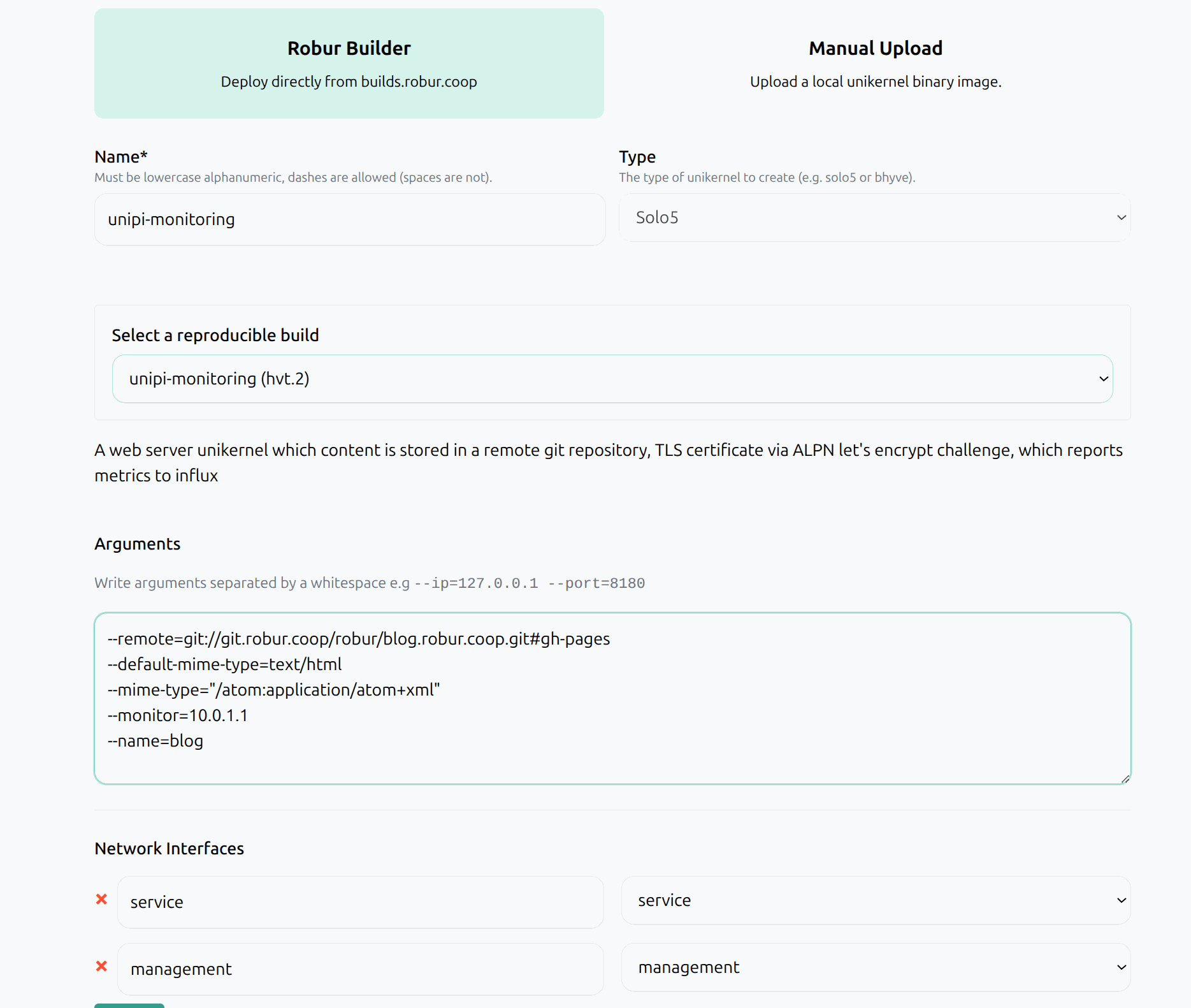 Deploy unipi from builds.robur.coop